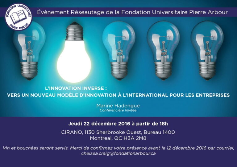 L’innovation inverse : vers un nouveau modèle d’innovation à l’international pour les entreprises